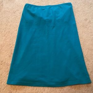 Blue strapless top. Rue 21. Size medium.